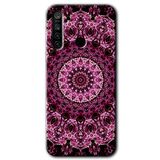 MRCİLETİSİMmrc-121630 Mandala Patterns Kaleidoscope Kılıf Kapak Hayalet Ekran Yandan Gözükmez Realme 5i ile uyumlu