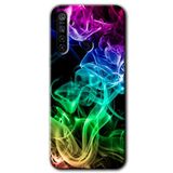 MRCİLETİSİMmrc-121649 Smoke Colorful Kılıf Kapak Hayalet Ekran Yandan Gözükmez Realme 5i ile uyumlu