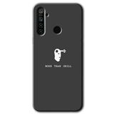 MRCİLETİSİMmrc-121825 Headshot Kılıf Kapak Hayalet Ekran Yandan Gözükmez Realme 5i ile uyumlu