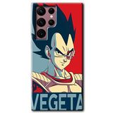 MRCİLETİSİMmrc-12275 Vegeta Kılıf HD Desen Baskılı Arka Kapak Samsung Galaxy S22 Ultra ile uyumlu