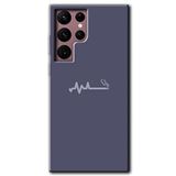 MRCİLETİSİMmrc-12384 Sigara Zararlıdır Kılıf HD Desen Baskılı Arka Kapak Samsung Galaxy S22 Ultra ile uyumlu