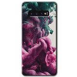 MRCİLETİSİMmrc-1249 Liquid Cloud Kılıf HD Desen Baskılı Arka Kapak Samsung Galaxy S10 ile uyumlu