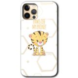 MRCİLETİSİMmrc-132157 Sevimli Kedi 1 Kılıf HD Desen Baskılı Arka Kapak iPhone 12 Pro Max ile uyumlu