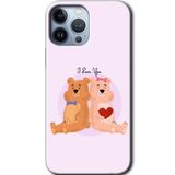 MRCİLETİSİMmrc-133349 Sevgili Ayıcık Kılıf HD Desen Baskılı Arka Kapak iPhone 13 Pro Max ile uyumlu
