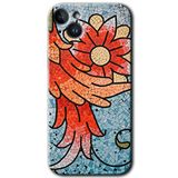 MRCİLETİSİMmrc-133882 Mozaik Çiçek Kılıf HD Desen Baskılı Arka Kapak iPhone 14 ile uyumlu
