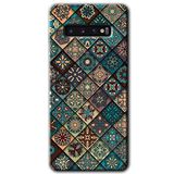 MRCİLETİSİMmrc-1352 Mandala Desen Kılıf HD Desen Baskılı Arka Kapak Samsung Galaxy S10 ile uyumlu