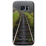 MRCİLETİSİMmrc-14428 Tren Yolu Kılıf HD Desen Baskılı Arka Kapak Samsung Galaxy S7 Edge ile uyumlu