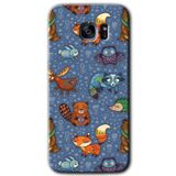 MRCİLETİSİMmrc-14519 Animals Funny Kılıf HD Desen Baskılı Arka Kapak Samsung Galaxy S7 Edge ile uyumlu