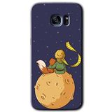 MRCİLETİSİMmrc-14553 Küçük Prens Kılıf HD Desen Baskılı Arka Kapak Samsung Galaxy S7 Edge ile uyumlu