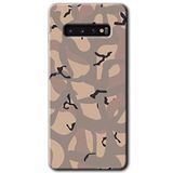 MRCİLETİSİMmrc-1465 Kamuflaj 6 Kılıf HD Desen Baskılı Arka Kapak Samsung Galaxy S10 ile uyumlu