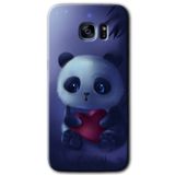 MRCİLETİSİMmrc-14729 Bebek Panda Kılıf HD Desen Baskılı Arka Kapak Samsung Galaxy S7 Edge ile uyumlu