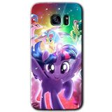 MRCİLETİSİMmrc-14755 Pony Kılıf HD Desen Baskılı Arka Kapak Samsung Galaxy S7 Edge ile uyumlu
