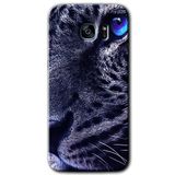 MRCİLETİSİMmrc-14826 Kaplan Kılıf HD Desen Baskılı Arka Kapak Samsung Galaxy S7 Edge ile uyumlu