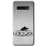 MRCİLETİSİMmrc-1540 Göktürk Kılıf HD Desen Baskılı Arka Kapak Samsung Galaxy S10 ile uyumlu