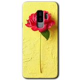 MRCİLETİSİMmrc-15402 Kırmızı Gül Kılıf HD Desen Baskılı Arka Kapak Samsung Galaxy S9 Plus ile uyumlu