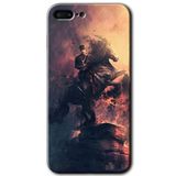 MRCİLETİSİMmrc-154247 Atatürk Portre Kılıf HD Desen Baskılı Arka Kapak iPhone 8 Plus ile uyumlu