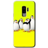 MRCİLETİSİMmrc-15457 Penguenler Kılıf HD Desen Baskılı Arka Kapak Samsung Galaxy S9 Plus ile uyumlu