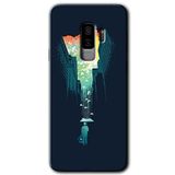 MRCİLETİSİMmrc-15493 City Bird Sky Kılıf HD Desen Baskılı Arka Kapak Samsung Galaxy S9 Plus ile uyumlu