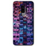 MRCİLETİSİMmrc-15547 Şehir Görünümü Kılıf HD Desen Baskılı Arka Kapak Samsung Galaxy S9 Plus ile uyumlu