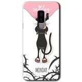 MRCİLETİSİMmrc-15557 Dark Sunday Kılıf HD Desen Baskılı Arka Kapak Samsung Galaxy S9 Plus ile uyumlu