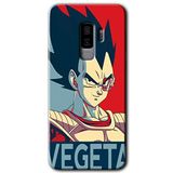 MRCİLETİSİMmrc-15575 Vegeta Kılıf HD Desen Baskılı Arka Kapak Samsung Galaxy S9 Plus ile uyumlu