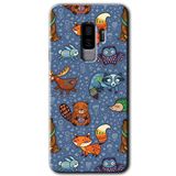 MRCİLETİSİMmrc-15619 Animals Funny Kılıf HD Desen Baskılı Arka Kapak Samsung Galaxy S9 Plus ile uyumlu