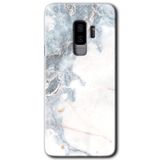 MRCİLETİSİMmrc-15696 White Marble Kılıf HD Desen Baskılı Arka Kapak Samsung Galaxy S9 Plus ile uyumlu