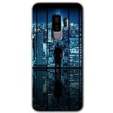 MRCİLETİSİMmrc-15893 Şehir Manzarası Kılıf HD Desen Baskılı Arka Kapak Samsung Galaxy S9 Plus ile uyumlu