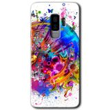 MRCİLETİSİMmrc-15932 4K Clock Kılıf HD Desen Baskılı Arka Kapak Samsung Galaxy S9 Plus ile uyumlu