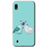MRCİLETİSİMmrc-163930 Mutlu Kuşlar Kılıf Kapak Hayalet Ekran Yandan Gözükmez Samsung Galaxy A10 ile uyumlu