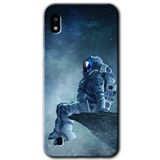 MRCİLETİSİMmrc-163933 Astronot Yalnızlığı Kılıf Kapak Hayalet Ekran Yandan Gözükmez Samsung Galaxy A10 ile uyumlu