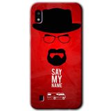 MRCİLETİSİMmrc-164020 Say My Name Kılıf Kapak Hayalet Ekran Yandan Gözükmez Samsung Galaxy A10 ile uyumlu