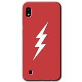 MRCİLETİSİMmrc-164112 Flash Logo Kılıf Kapak Hayalet Ekran Yandan Gözükmez Samsung Galaxy A10 ile uyumlu