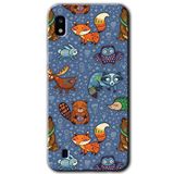 MRCİLETİSİMmrc-164120 Animals Funny Kılıf Kapak Hayalet Ekran Yandan Gözükmez Samsung Galaxy A10 ile uyumlu