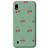 MRCİLETİSİMmrc-164121 Kiraz Berry Kılıf Kapak Hayalet Ekran Yandan Gözükmez Samsung Galaxy A10 ile uyumlu