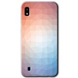 MRCİLETİSİMmrc-164134 Polygon Graident 3 Kılıf Kapak Hayalet Ekran Yandan Gözükmez Samsung Galaxy A10 ile uyumlu
