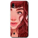 MRCİLETİSİMmrc-164151 Kızıl Kız Kılıf Kapak Hayalet Ekran Yandan Gözükmez Samsung Galaxy A10 ile uyumlu