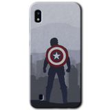 MRCİLETİSİMmrc-164159 Captain Avenger Kılıf Kapak Hayalet Ekran Yandan Gözükmez Samsung Galaxy A10 ile uyumlu