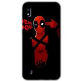 MRCİLETİSİMmrc-164164 DeadPool 4 Kılıf Kapak Hayalet Ekran Yandan Gözükmez Samsung Galaxy A10 ile uyumlu
