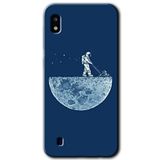 MRCİLETİSİMmrc-164196 Uzay İşçisi Kılıf Kapak Hayalet Ekran Yandan Gözükmez Samsung Galaxy A10 ile uyumlu