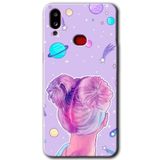 MRCİLETİSİMmrc-164558 Uzaylı Kız Kılıf Kapak Hayalet Ekran Yandan Gözükmez Samsung Galaxy A10s ile uyumlu