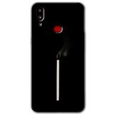 MRCİLETİSİMmrc-164993 Sönmüş Kibrit Kılıf Kapak Hayalet Ekran Yandan Gözükmez Samsung Galaxy A10s ile uyumlu