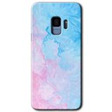 MRCİLETİSİMmrc-16549 Blue Art Kılıf HD Desen Baskılı Arka Kapak Samsung Galaxy S9 ile uyumlu