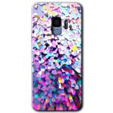 MRCİLETİSİMmrc-16582 Mosaic Fragments Colorfull Kılıf HD Desen Baskılı Arka Kapak Samsung Galaxy S9 ile uyumlu