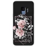 MRCİLETİSİMmrc-16643 Retro Çiçek 1 Kılıf HD Desen Baskılı Arka Kapak Samsung Galaxy S9 ile uyumlu