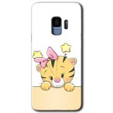 MRCİLETİSİMmrc-16654 Sevimli Kedi Kılıf HD Desen Baskılı Arka Kapak Samsung Galaxy S9 ile uyumlu