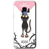 MRCİLETİSİMmrc-16657 Dark Sunday Kılıf HD Desen Baskılı Arka Kapak Samsung Galaxy S9 ile uyumlu
