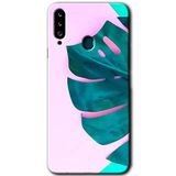MRCİLETİSİMmrc-166660 3D Yaprak Kılıf Kapak Hayalet Ekran Yandan Gözükmez Samsung Galaxy A20s ile uyumlu