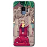 MRCİLETİSİMmrc-16670 Morty Kılıf HD Desen Baskılı Arka Kapak Samsung Galaxy S9 ile uyumlu