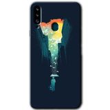 MRCİLETİSİMmrc-166744 City Bird Sky Kılıf Kapak Hayalet Ekran Yandan Gözükmez Samsung Galaxy A20s ile uyumlu